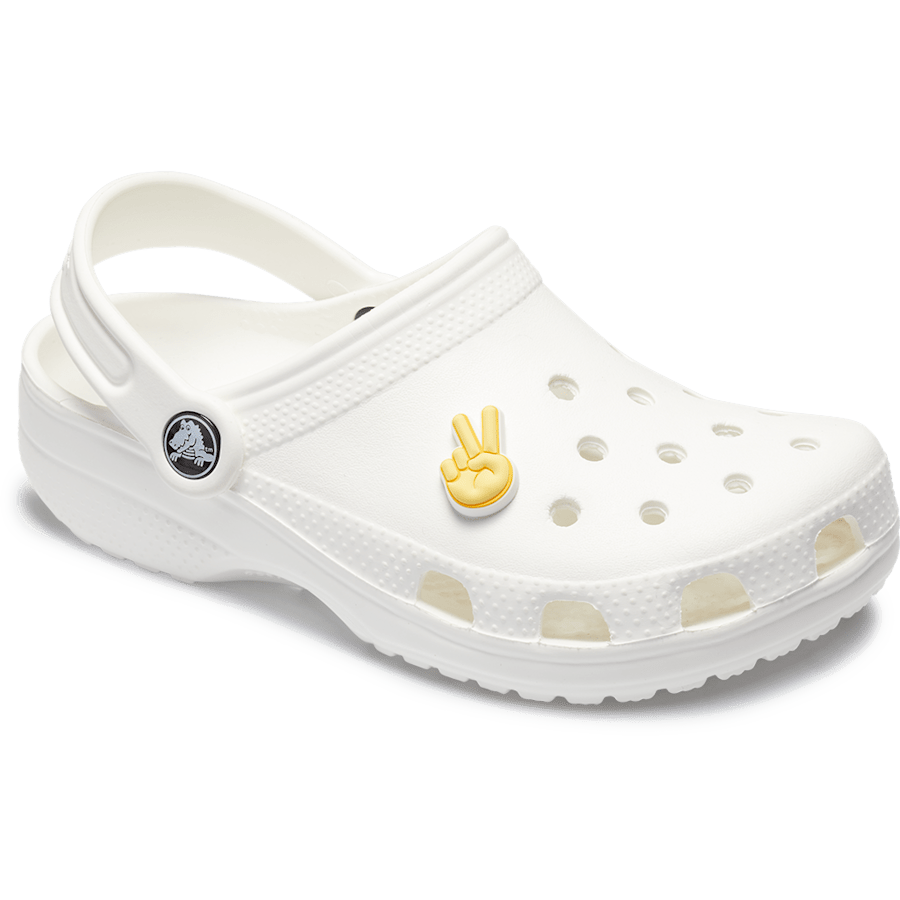 Crocs Featured Peace Hand Sign Jibbitz Shoe Charm