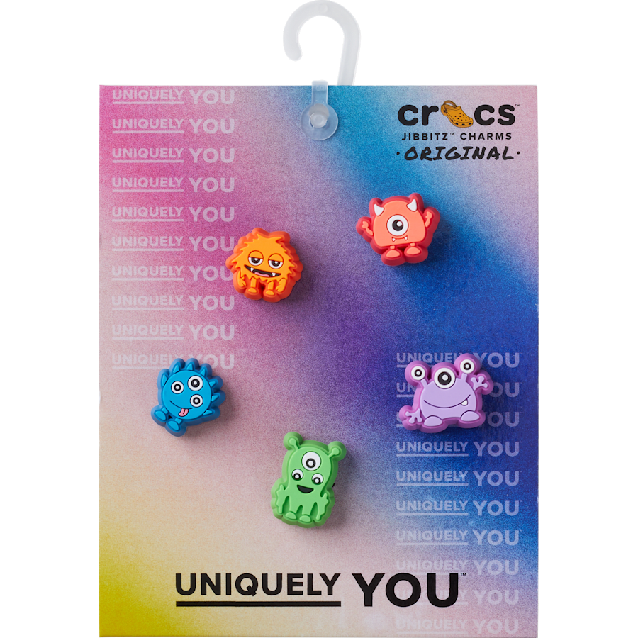 Crocs Great Value Tiny Monster 5 Pack Jibbitz™ charms