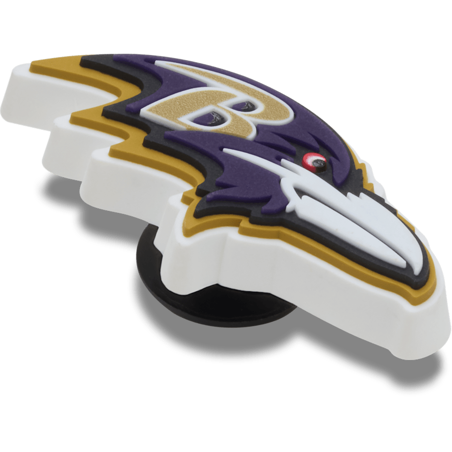 Crocs Signature NFL Baltimore Ravens Logo Jibbitz™ charms