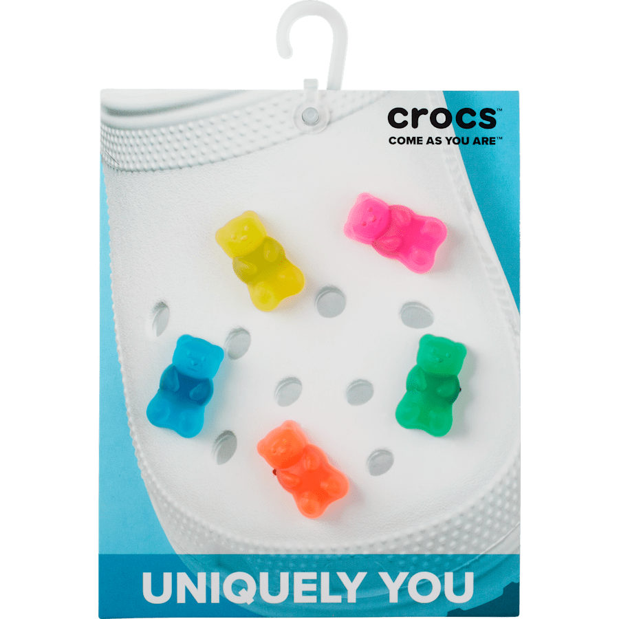 Crocs Top Pick Candy Bear 5 Pack Jibbitz Shoe Charm