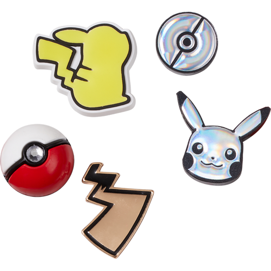 Crocs Hot Sale Elevated Pokemon 5 Pack Jibbitz Shoe Charm