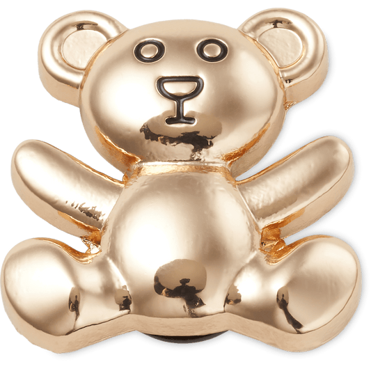 Crocs Discount Gold Teddy Bear Jibbitz Shoe Charm