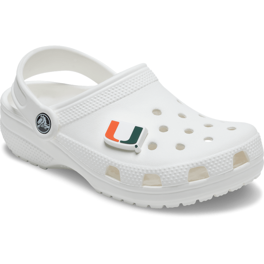 Crocs Customer Favorite University of Miami Jibbitz™ charms