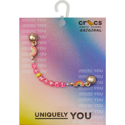Crocs Sale Be Happy Chain Jibbitz™ charms