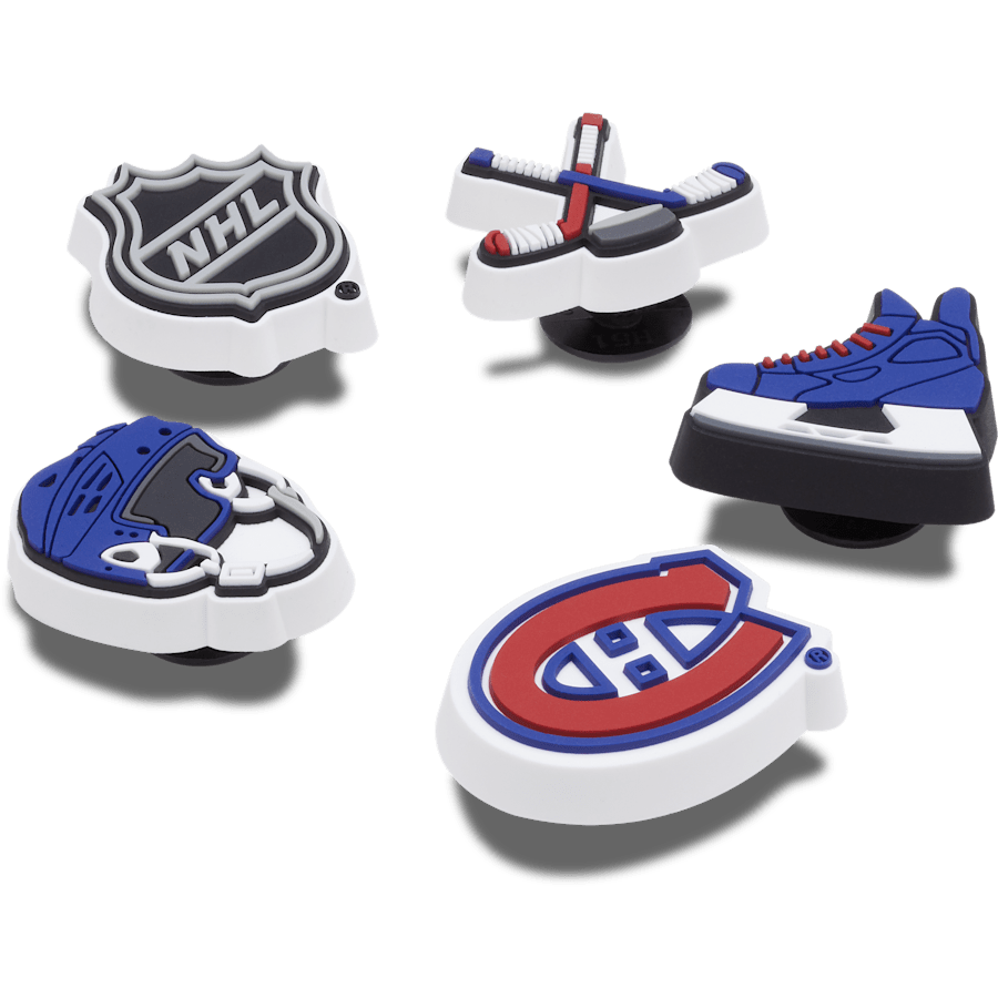 Crocs Essential NHL® Montreal Canadiens® 5 Pack Jibbitz™ charms