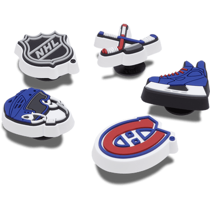 Crocs Essential NHL® Montreal Canadiens® 5 Pack Jibbitz™ charms