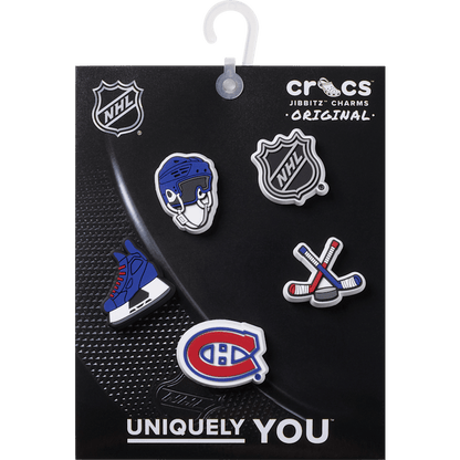 Crocs Essential NHL® Montreal Canadiens® 5 Pack Jibbitz™ charms