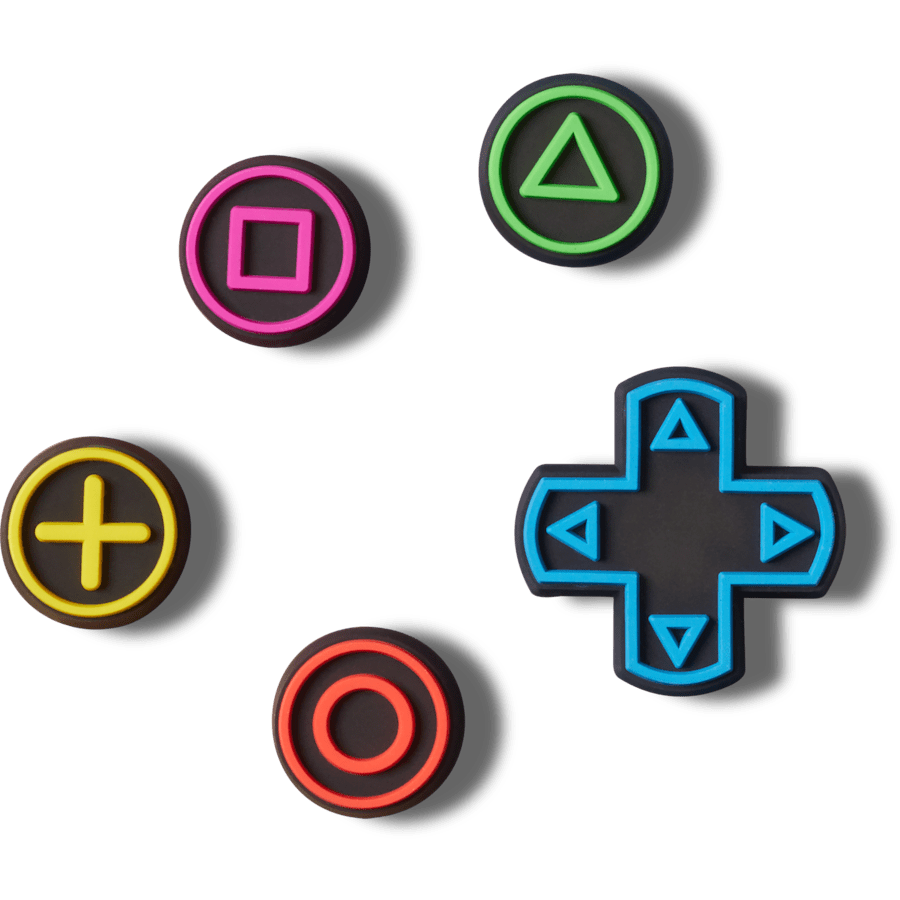 Crocs Smart Buy Game Controller 5 Pack Jibbitz™ charms