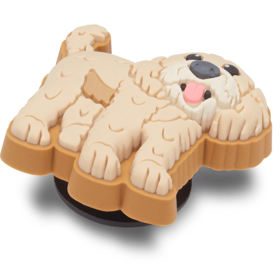 Crocs Discount b'Golden Doodle Puppy Jibbitz Shoe Charm'