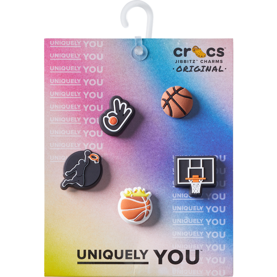 Crocs Trusted Basketball Team 5 Pack Jibbitz™ charms