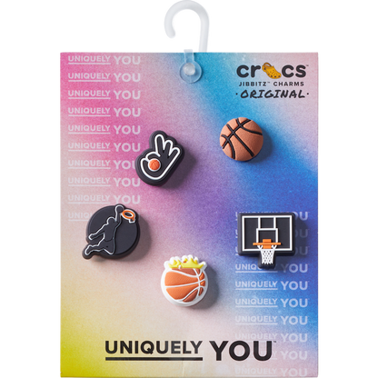 Crocs Trusted Basketball Team 5 Pack Jibbitz™ charms