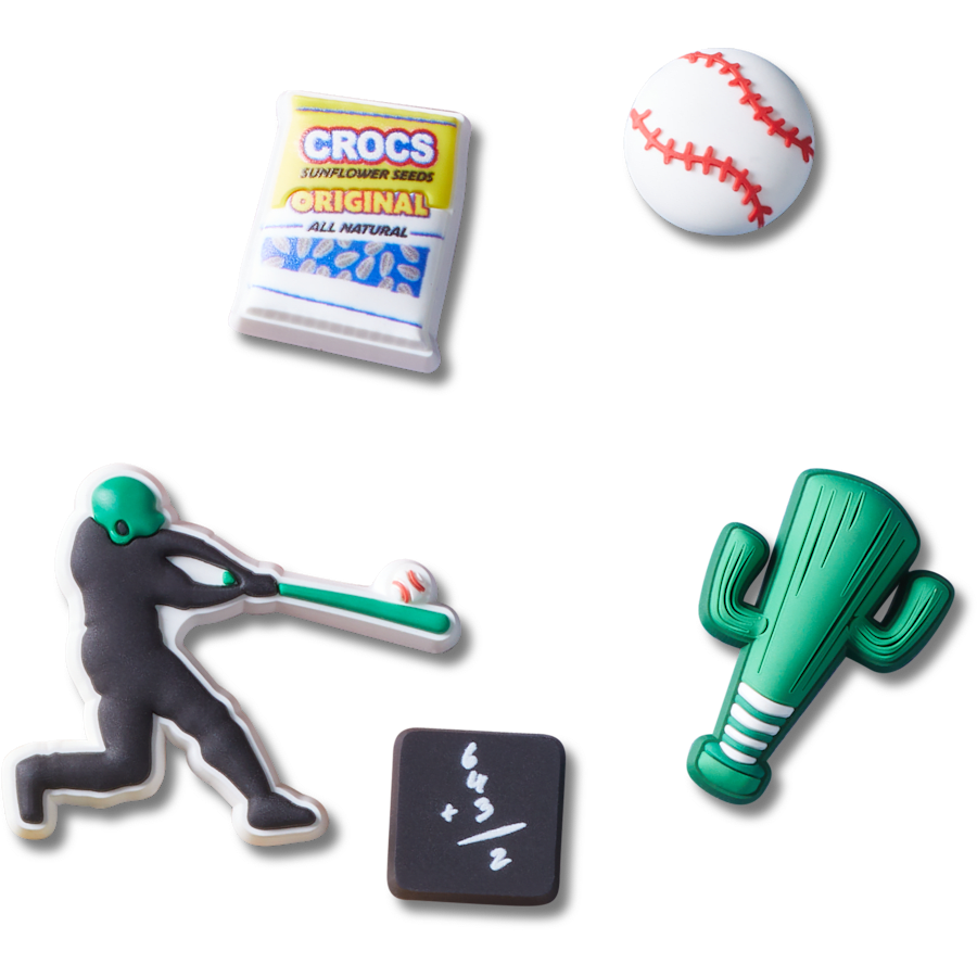 Crocs Quality Baseball Team 5 Pack Jibbitz™ charms