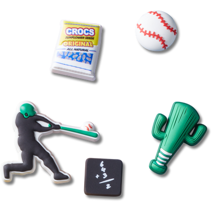 Crocs Quality Baseball Team 5 Pack Jibbitz™ charms
