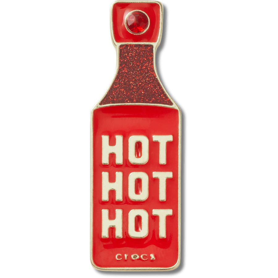 Crocs Quality Gold Hot Hot Hot Sauce Jibbitz™ charms