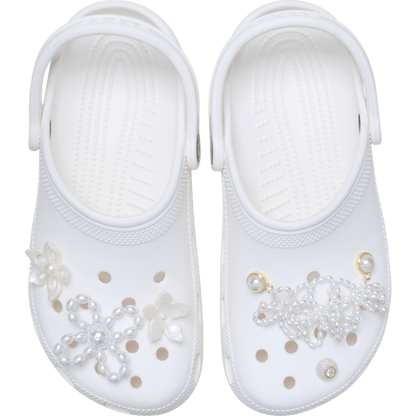 Crocs Popular White Pearl Beaded 5 Pack Jibbitz™ charms