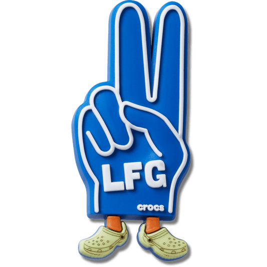 Crocs Featured LFG Foam Peace Sign Jibbitz™ charms