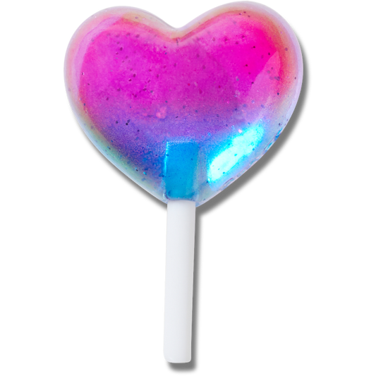 Crocs Popular Jelly Heart Lollipop Jibbitz™ charms