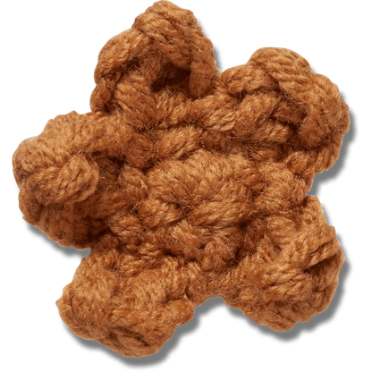 Crocs Everyday Crafted Crochet Brown Star Jibbitz™ charms
