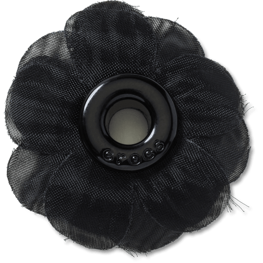 Crocs Great Value Black Chiffon Grommet Jibbitz™ charms