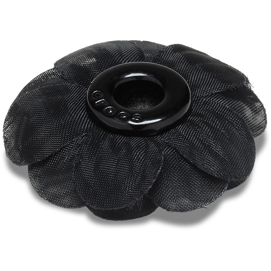 Crocs Great Value Black Chiffon Grommet Jibbitz™ charms
