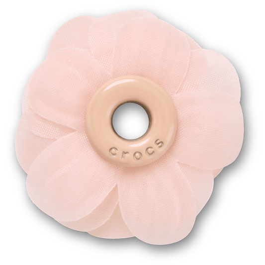 Crocs Quality Pink Chiffon Grommet Jibbitz™ charms