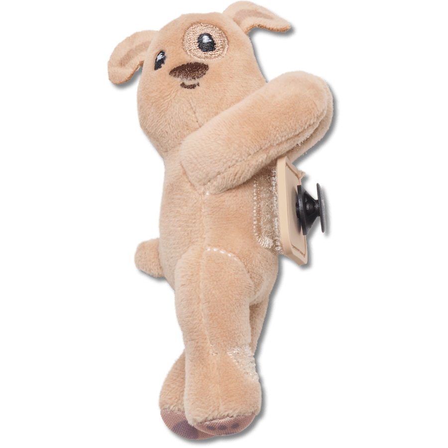 Crocs Premium Huggitz Brown Puppy Jibbitz Shoe Charm