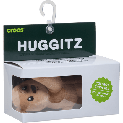 Crocs Premium Huggitz Brown Puppy Jibbitz Shoe Charm