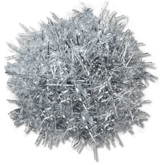 Crocs Quality Silver Tinsel Pom Jibbitz™ charms