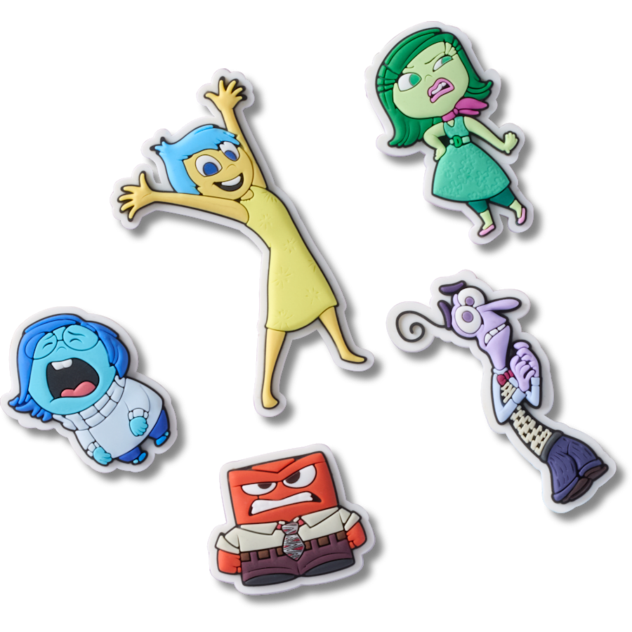 Crocs Latest Pixar Inside Out 5 Pack Jibbitz™ charms