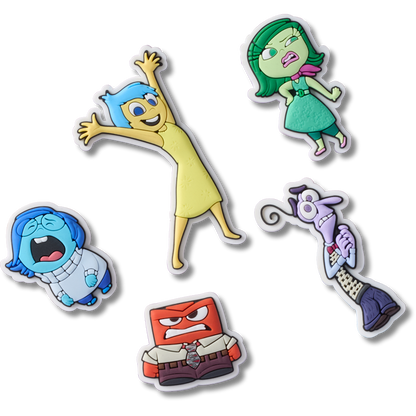 Crocs Latest Pixar Inside Out 5 Pack Jibbitz™ charms