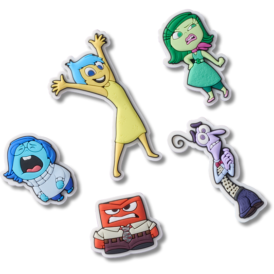 Crocs Latest Pixar Inside Out 5 Pack Jibbitz™ charms