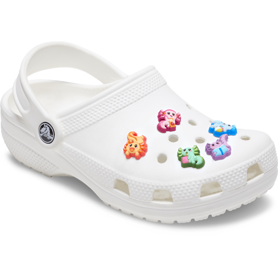 Crocs Recommended Tiny Axolotls 5 Pack Jibbitz™ charms