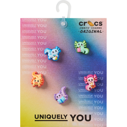 Crocs Recommended Tiny Axolotls 5 Pack Jibbitz™ charms