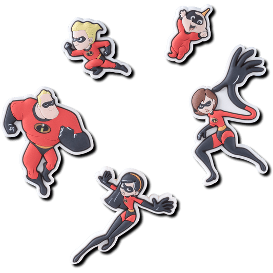 Crocs Signature Pixar Incredibles 5 Pack Jibbitz charm