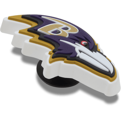 Crocs Signature NFL Baltimore Ravens Logo Jibbitz™ charms