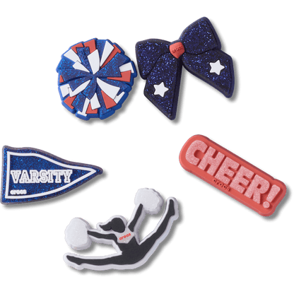 Crocs Hot Sale Cheer 5 Pack Jibbitz™ charms