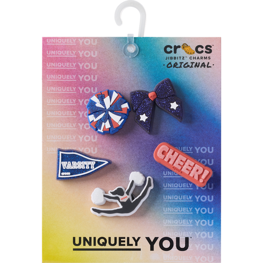 Crocs Hot Sale Cheer 5 Pack Jibbitz™ charms