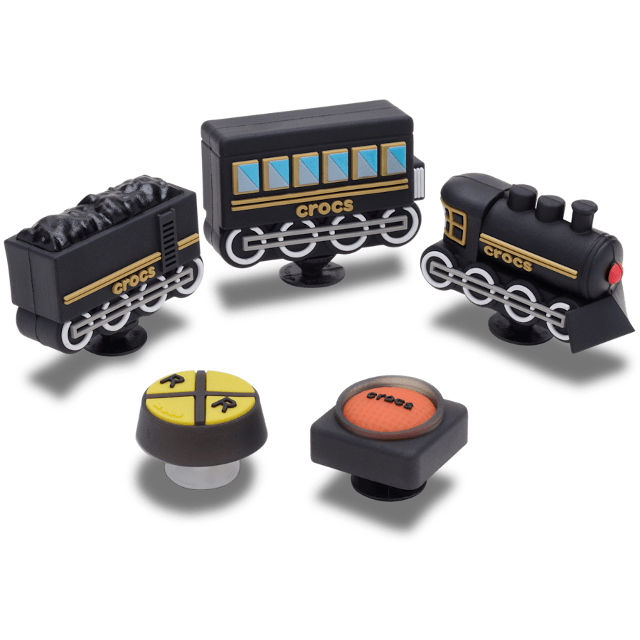 Crocs Quality 3D Train 5 Pack Jibbitz™ charms