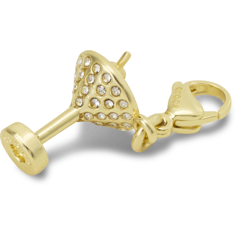 Crocs Sale Gold Martini Charm Jibbitz charm