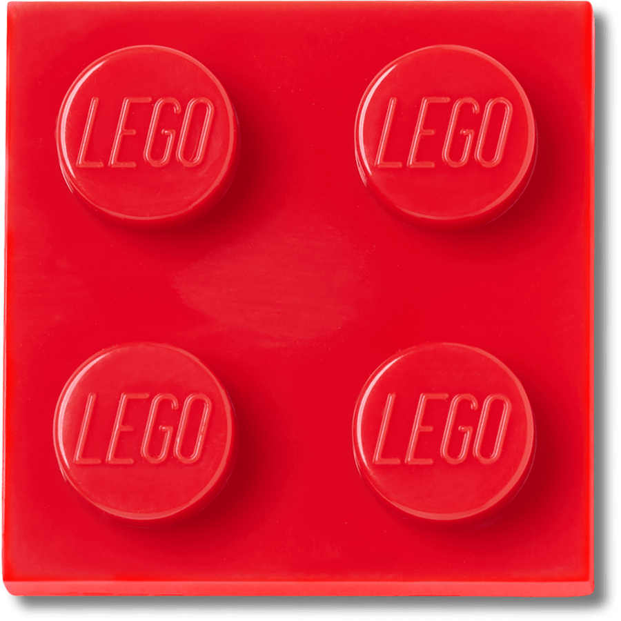 Crocs Value LEGO® Red Tile 2x2 Jibbitz™ charms