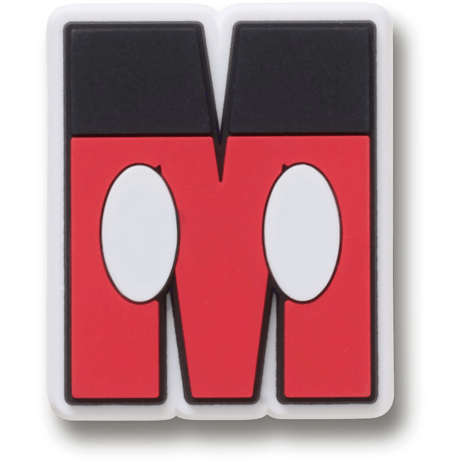 Crocs Popular Disney Character Letter M Jibbitz™ charms