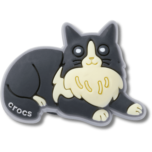 Crocs Essential Black Cat With Boots Jibbitz™ charms