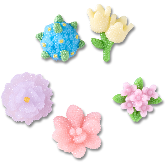 Crocs Deals Beaded Flowers 5 Pack Jibbitz™ charms