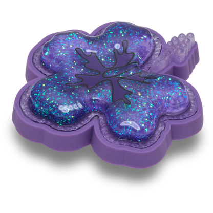 Crocs Signature Squish Purple Hibiscus Jibbitz™ charms
