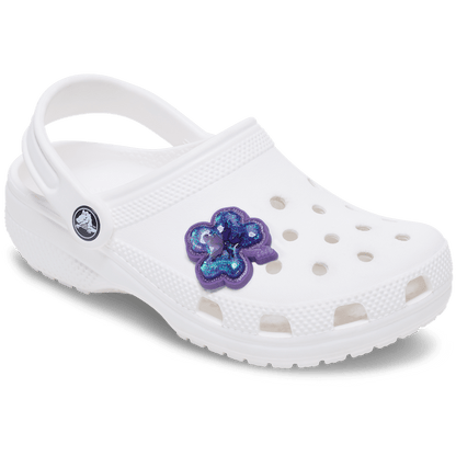 Crocs Signature Squish Purple Hibiscus Jibbitz™ charms
