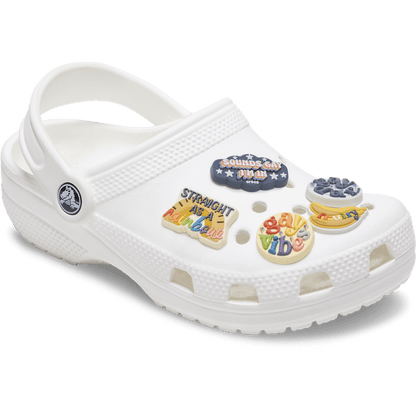Crocs Featured Irreverent Pride 5 Pack Jibbitz™ charms