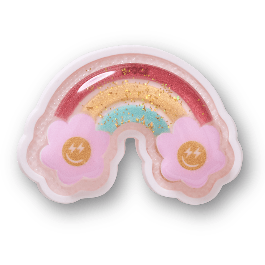Crocs Recommended Squish Filled Daisy Rainbow Jibbitz™ charms