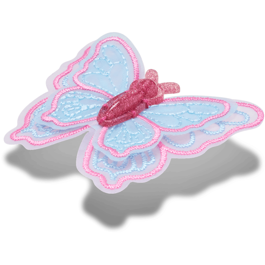 Crocs Premium Mesh Sequin Butterfly Jibbitz™ charms