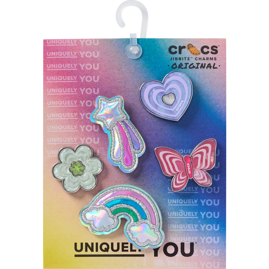 Crocs Great Value Funky Girly Icons 5 Pack Jibbitz™ charms
