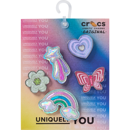 Crocs Great Value Funky Girly Icons 5 Pack Jibbitz™ charms
